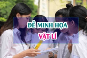 Đề minh họa môn Vật lý 2024 thi tốt nghiệp THPT